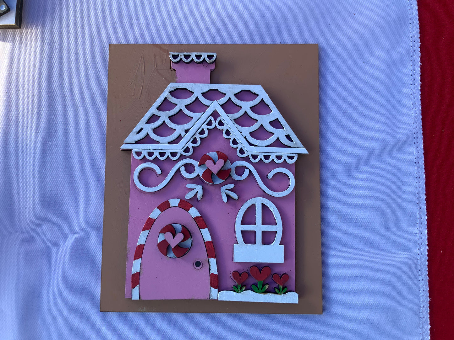 Gingerbread House Wood Sign