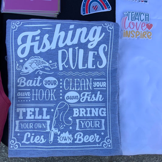 Fishing Rules T-Shirt