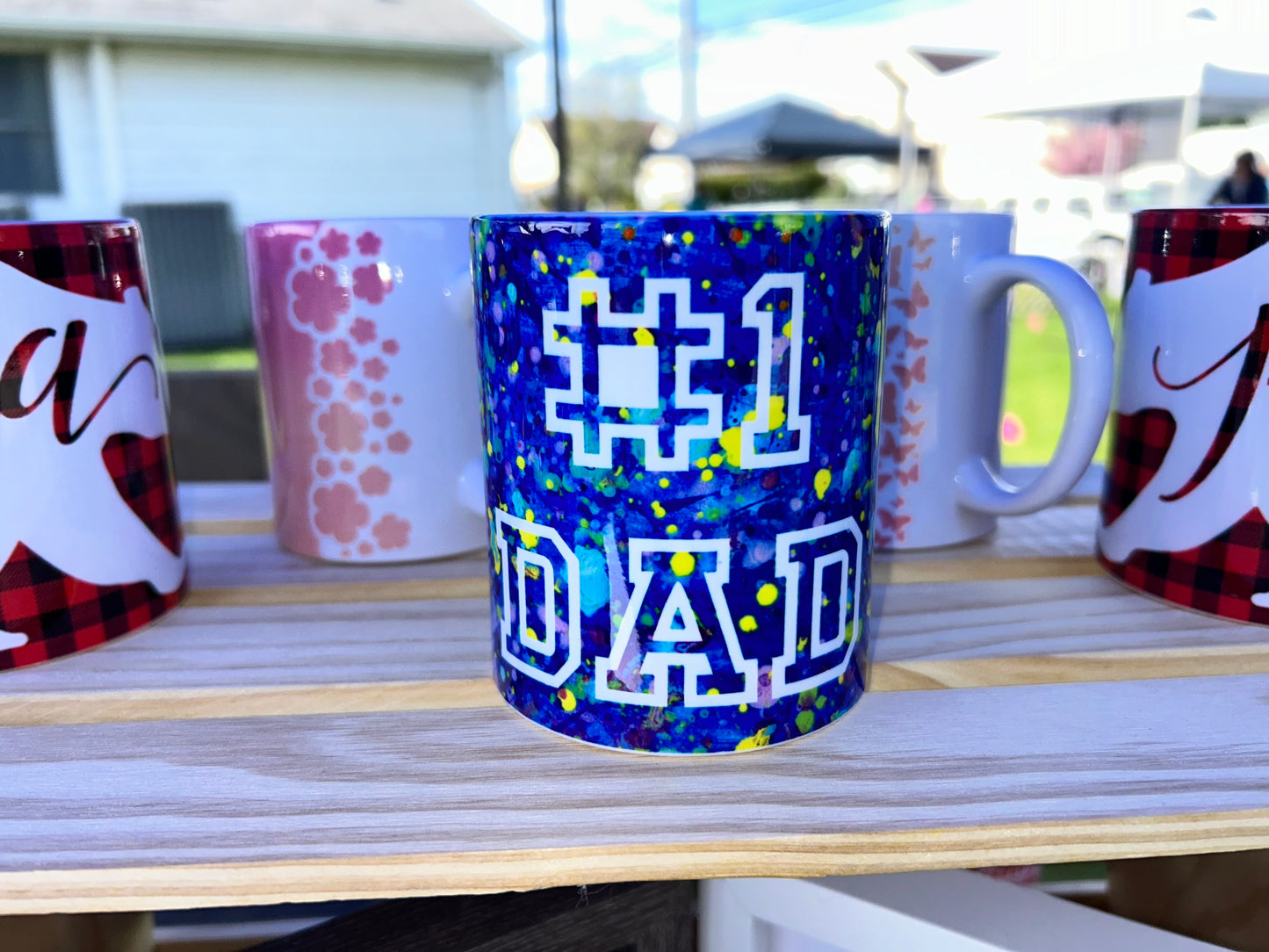 #1 Dad Mug.