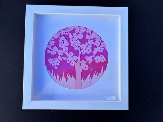 Cherry Blossom Shadowbox