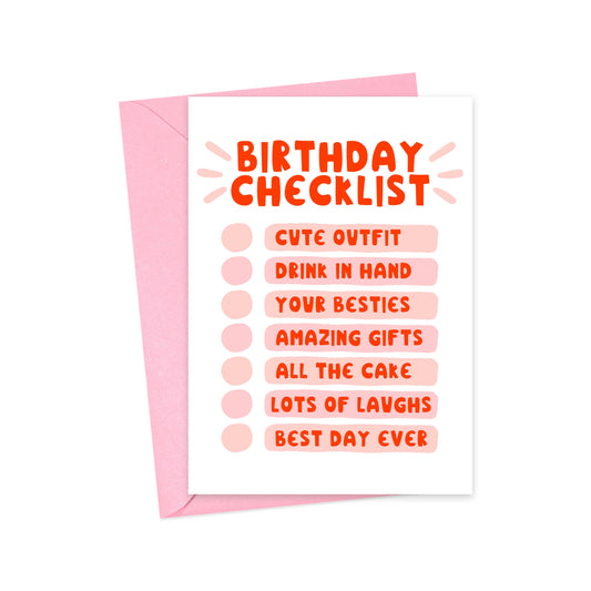 Funny Birthday Card for Her - Cute Happy Birthday Cards